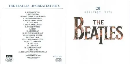 The Beatles - 20 Greatest Hits (1982)