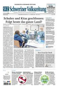 Schweriner Volkszeitung Gadebusch-Rehnaer Zeitung - 14. März 2020