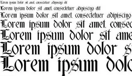 Fonts Collection - G + H