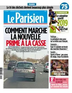 Le Parisien du Mercredi 2 Janvier 2019