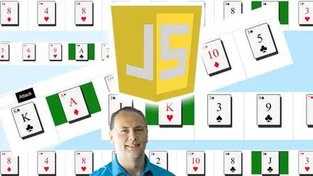 JavaScript Card War Game Project Course