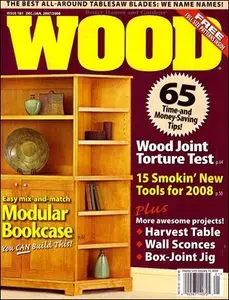 Wood Magazine - December 2007-January 2008 (Issue 181)