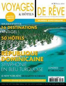 Voyages et Hôtels de Rêve - décembre 2015