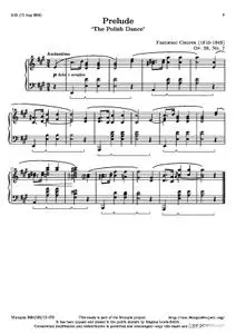 Prelude: The Polish Dance - Op. 28, No. 7