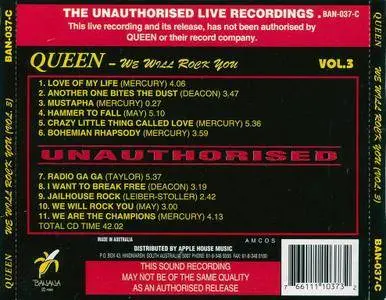Queen - We Will Rock You (Vol.3) (1994)