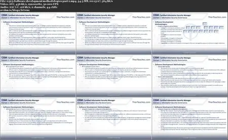CISM Certification Domain 1: Information Security Governance Video Boot Camp 2019