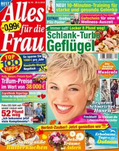 Alles für die Frau – 28. September 2018