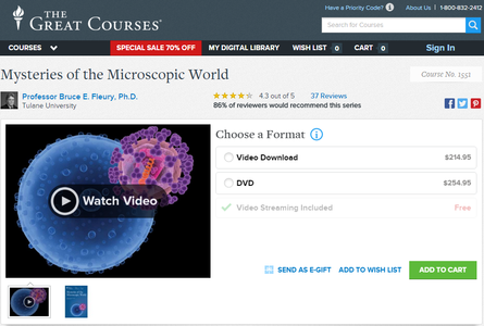 The Great Courses - Mysteries of the Microscopic World