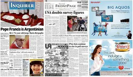 Philippine Daily Inquirer – March 14, 2013