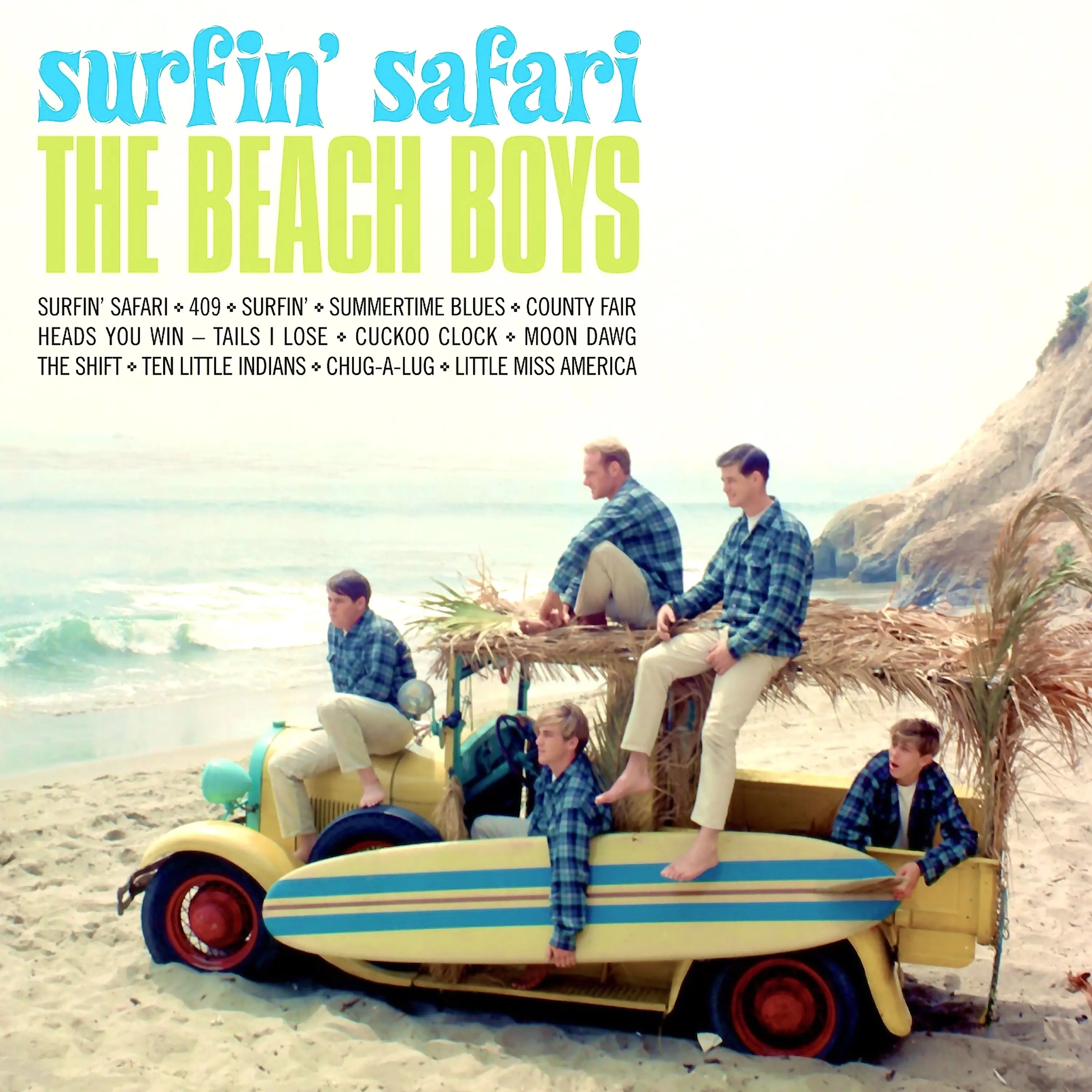 surfin' safari the beach boys 1962 lyrics