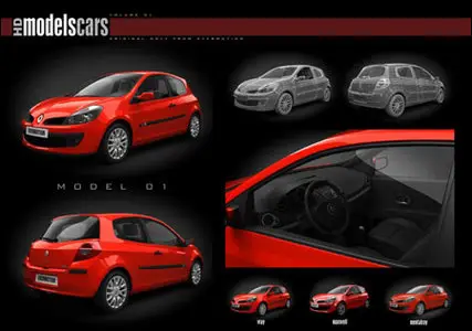 Evermotion – HD Models Cars vol. 1