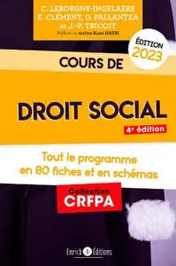 Collectif, "Cours de droit social 2023", 4e éd.
