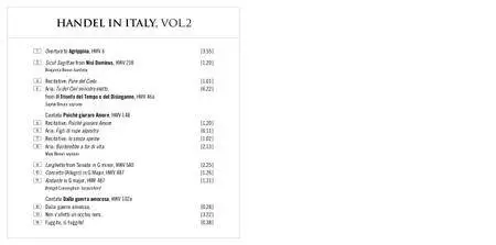Handel in Italy, Volume 2 - London Early Opera, Bridget Cunningham (2016) {Signum Classics Official Digital Download SIGCD462}