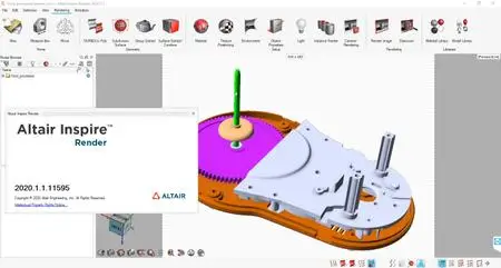 Altair Inspire Studio/Render 2020.1.1 Build 11595