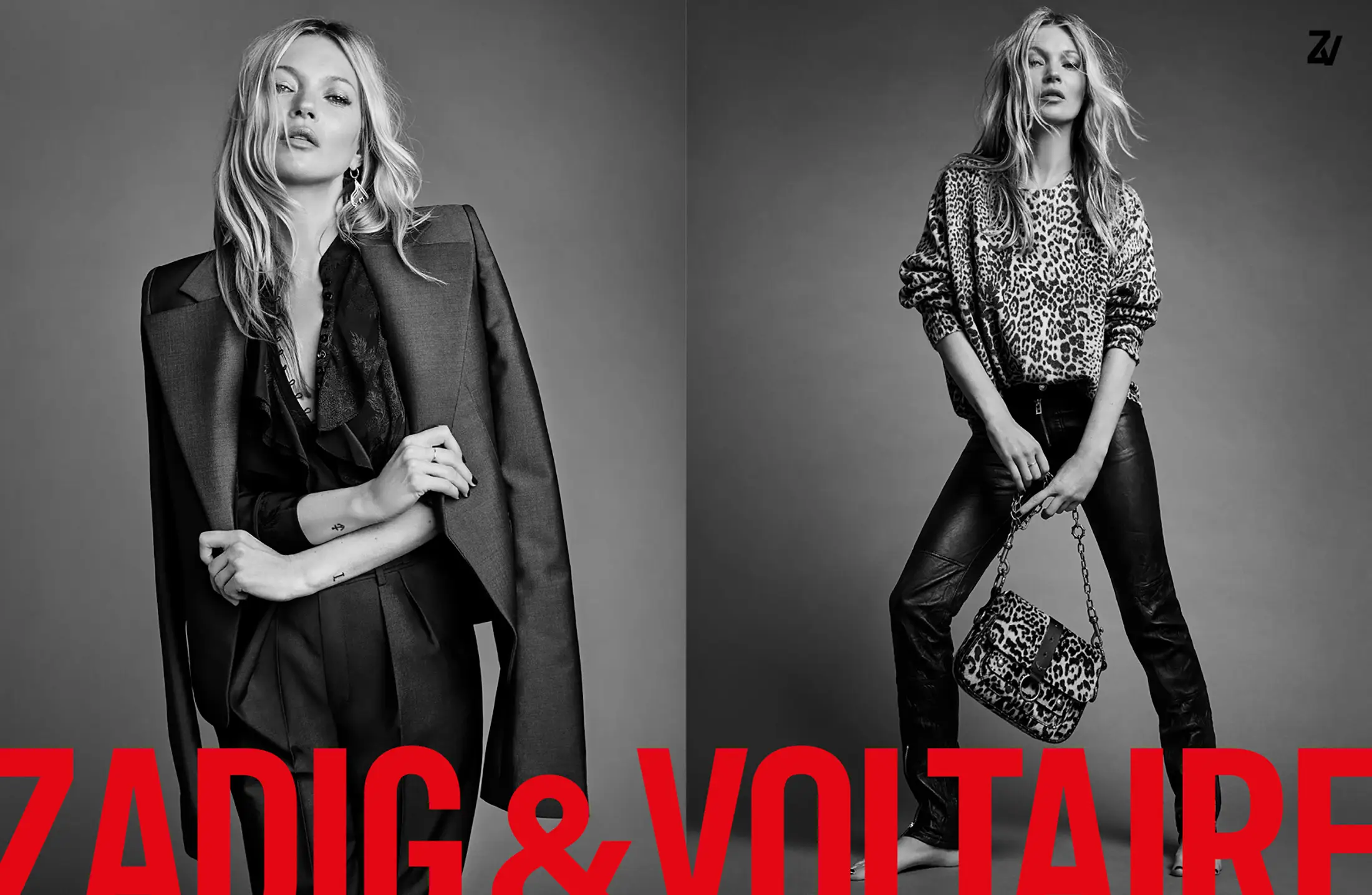 Kate Moss by Fred Meylan for Zadig & Voltaire Spring/Summer 2020 ...