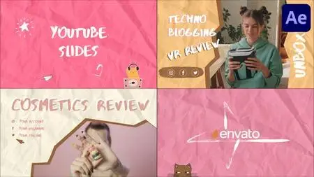 Hand Made Youtube Endscreens for After Effects 47585804