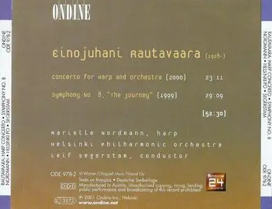 Leif Segerstam, Helsinki Philharmonic Orchestra - Einojuhani Rautavaara: Symphony No. 8, Harp Concerto (2001)