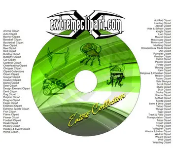 Extreme Clipart - Entire Collection 5293 EPS, AI & CDR