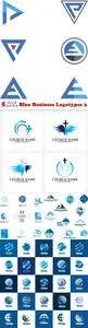 Vectors - Blue Business Logotypes 3