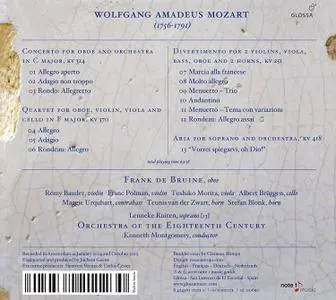 Frank de Bruine, Orchestra of the 18th Century & Kenneth Montgomery - Mozart: Oboe Concerto & Other Works with Oboe (2016)