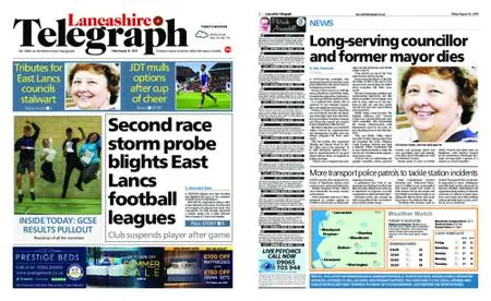 Lancashire Telegraph (Burnley, Pendle, Rossendale) – August 26, 2022
