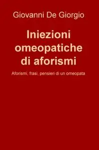 Iniezioni omeopatiche di aforismi