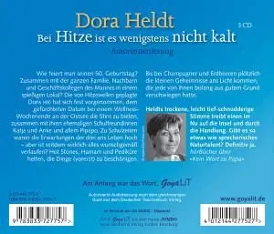 Dora Heldt, "Bei Hitze ist es wenigstens nicht kalt", 3 Audio-CDs