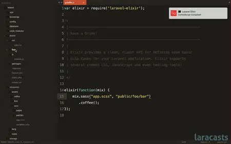 Laracasts - Laravel and the Front-end (2014)