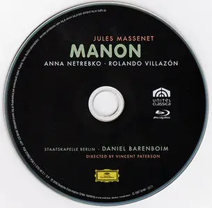 Jules Massenet - Netrebko / Villazón / Barenboim - Manon [BluRay Untouched, 1080p] {2008}