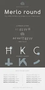 Merlo Round Font Family