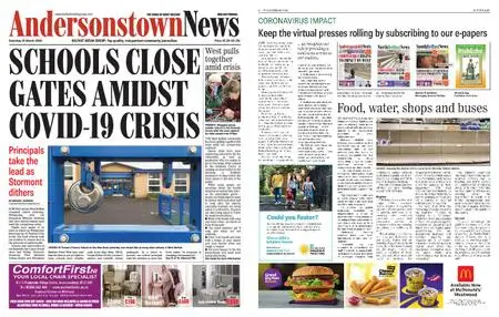 Andersonstown News – March 21, 2020