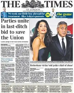 The London Times September 08 2014