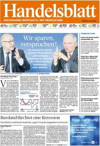 Handelsblatt vom Montag, 21. Juli 2014