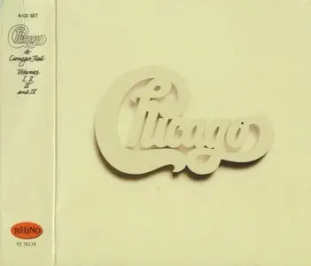 Chicago - Chicago At Carnegie Hall, Vol I-IV (1971) [2005 Rhino Remastered & Expanded]