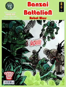 2000 AD Presents - Banzai Battalion Robot Wars (2008-xx) 40p (c2c) (Kritter-DCP