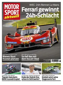 Motorsport aktuell - 18 Juni 2024