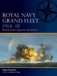 Royal Navy Grand Fleet 1914-1918: Britain’s Last Supreme Naval Fleet (Osprey Fleet 10)