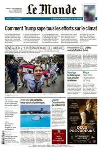 Le Monde du Dimanche 9 et Lundi 10 Novembre 2025