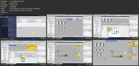 S7-1200 Plc-Scada-Webserver-Wincc Unified From Scratch 3In1