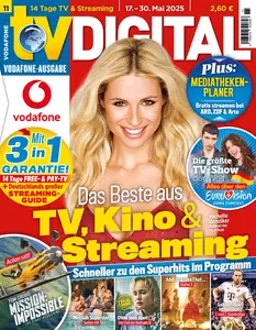 TV Digital Kabel Deutschland - 9 Mai 2025