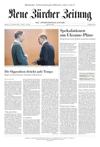 Neue Zürcher Zeitung International - 11 November 2024