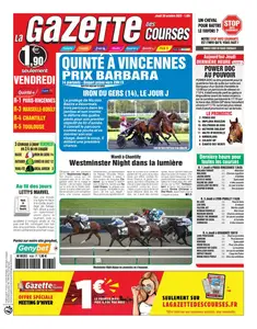 La Gazette des Courses - 30 Octobre 2025