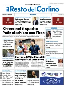 Il Resto del Carlino Cesena - 22 Giugno 2025