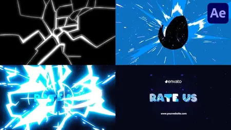 Crack Wall Explosion Logo Opener | After Effects 53542809