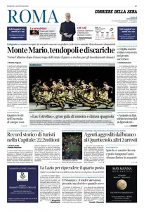 Corriere della Sera Roma - 19 Gennaio 2025