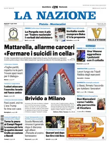 La Nazione Pistoia Montecatini - 1 Luglio 2025