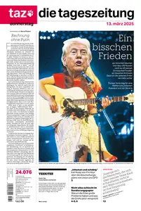 taz die tageszeitung  - 13 März 2025