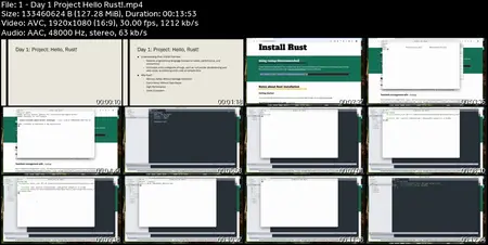 Rust Programming Bootcamp - 100 Projects in 100 Days