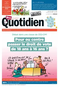 Mon Quotidien - 20 Septembre 2025