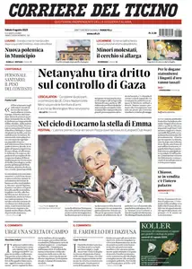 Corriere del Ticino - 9 Agosto 2025